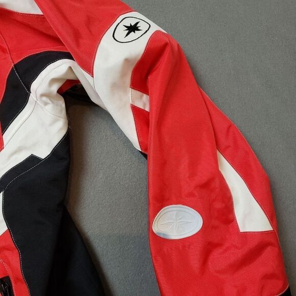 Pure Polaris riding jacket, ski snow snowmobile jacket red white black men’s XXL - Picture 3 of 14